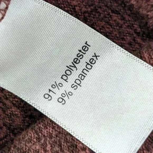 Maurices Women's Size XL Heathered Brown Long Sleeve Small Turtle Neck Shirt - Picture 4 of 9